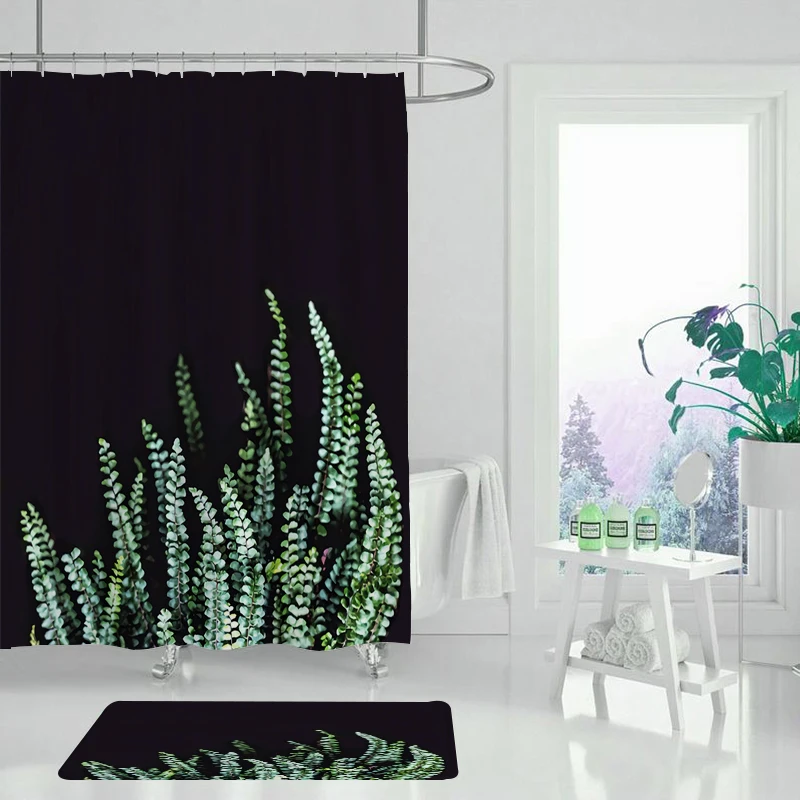 Fashion plant cactus series shower curtain bathroom waterproof polyester shower curtain
Fashion plant cactus series shower curtain bathroom waterproof polyester shower curtain