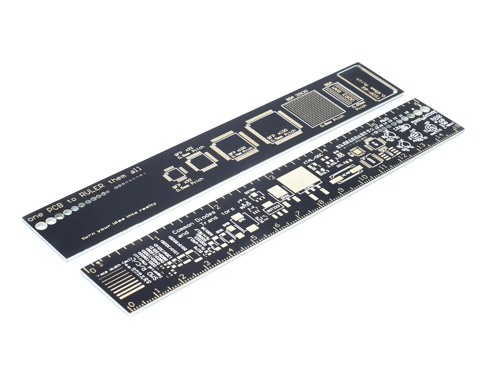 Линейка PCB для электронных инженеров устройство изготовления запчастей фанатов