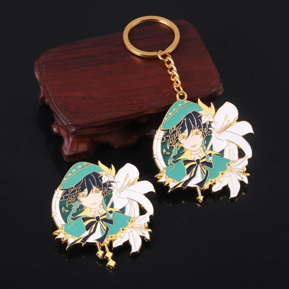 Game Genshin Impact Metal Keychain Cool Venti Zhongli Xiao Figure Pendant Key Chain for Women Men Keyring Jewelry
Game Genshin Impact Metal Keychain Cool Venti Zhongli Xiao Figure Pendant Key Chain for Women Men Keyring Jewelry