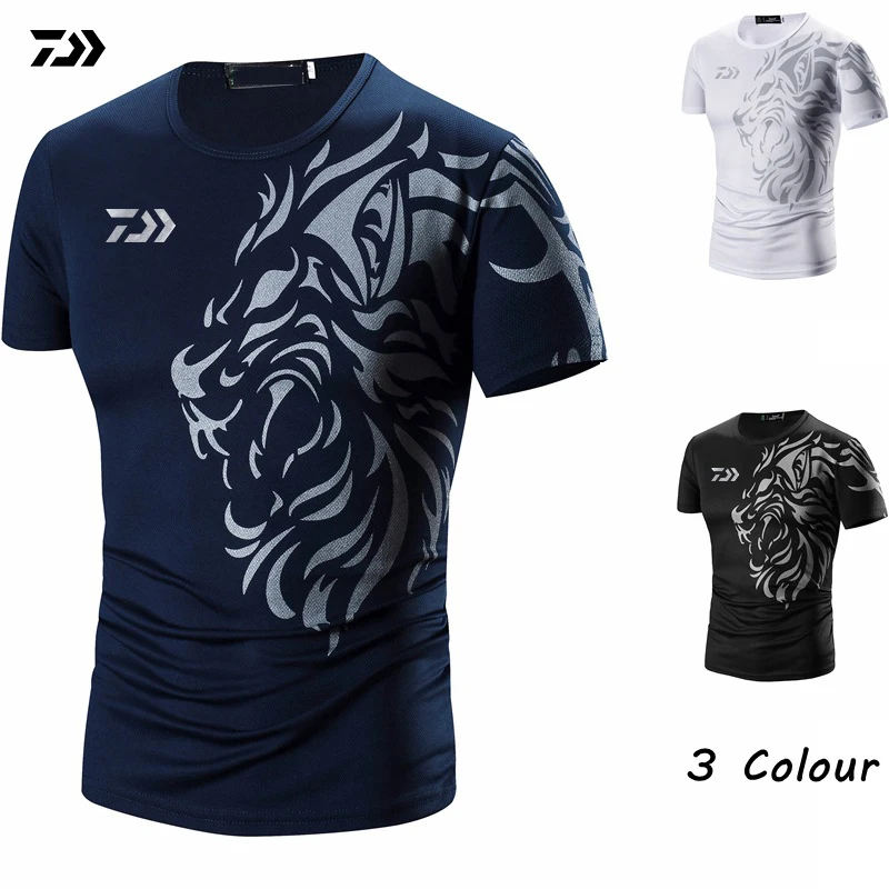 2021 New DAIWA T Shirt Quick Drying Fishing Clothing Summer Short Sleeve Sunscreen Breathable Clothes Anti-UV Fishing Shirt
2021 New DAIWA T Shirt Quick Drying Fishing Clothing Summer Short Sleeve Sunscreen Breathable Clothes Anti-UV Fishing Shirt