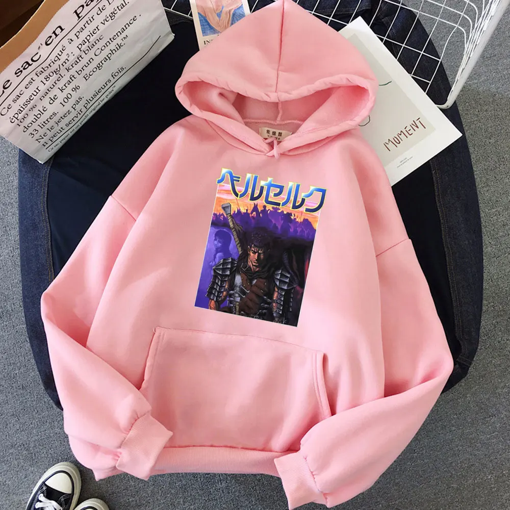 Japanese Anime Berserk Hoodies Woman Hip Hop Loose Hoody Sweatshirt Female Hipster Street Clothing Women Hoodie Sweatshirts
Japanese Anime Berserk Hoodies Woman Hip Hop Loose Hoody Sweatshirt Female Hipster Street Clothing Women Hoodie Sweatshirts