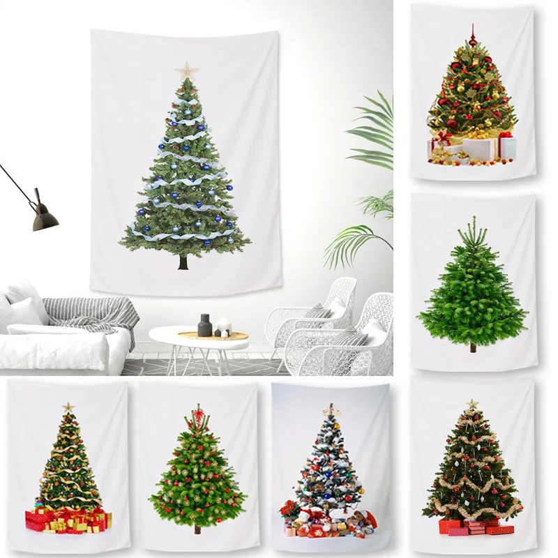 Christmas Tree Tapestry Soft Fleece Wall Hanging Blanket Background Cloth New Year Hang Carpet Christmas Decorations For Home
Christmas Tree Tapestry Soft Fleece Wall Hanging Blanket Background Cloth New Year Hang Carpet Christmas Decorations For Home