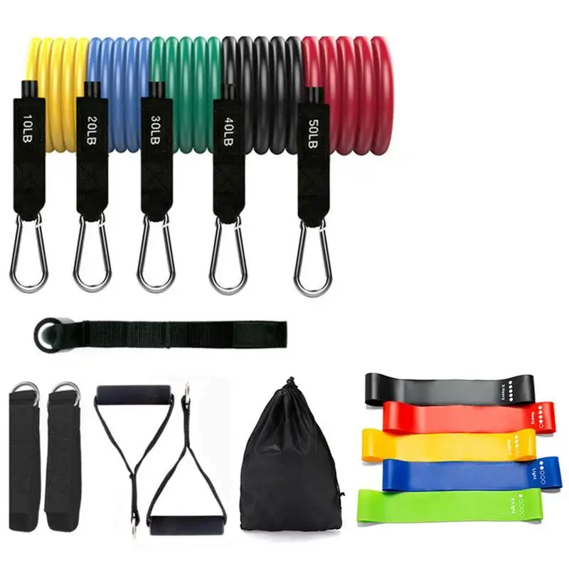 Strong Fitness Resistance Band Set Yoga Stretch Pull Rope Exercise Training Expander Door With Handle Ankle Strap
Strong Fitness Resistance Band Set Yoga Stretch Pull Rope Exercise Training Expander Door With Handle Ankle Strap
