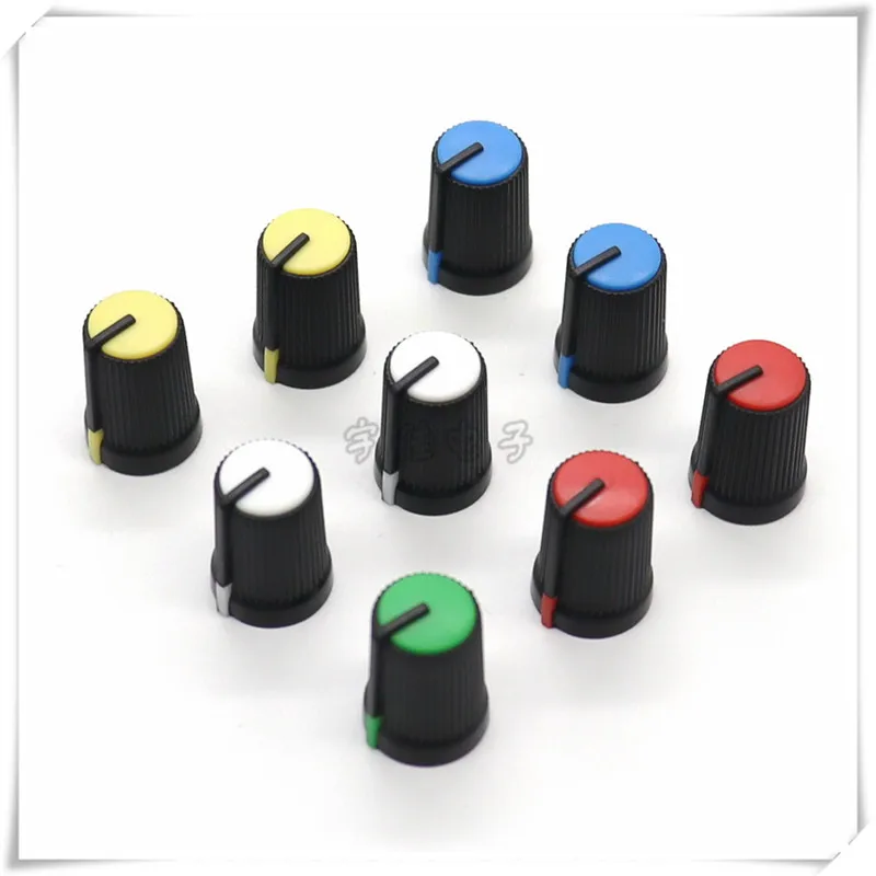 10 Pieces Mixer Adjustment Knob Diameter 12mm Height 17mm Plastic Knob Cap 270 degrees D-Shaped Inner Hole 6mm
10 Pieces Mixer Adjustment Knob Diameter 12mm Height 17mm Plastic Knob Cap 270 degrees D-Shaped Inner Hole 6mm