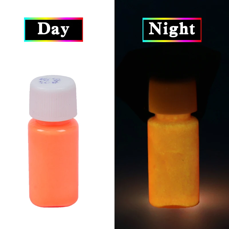 Glow in the Dark Fluorescent Paint for Party Nail Decoration Art Supplies 20g Orange Phosphor Pigment Acrylic Luminous Paint
Glow in the Dark Fluorescent Paint for Party Nail Decoration Art Supplies 20g Orange Phosphor Pigment Acrylic Luminous Paint