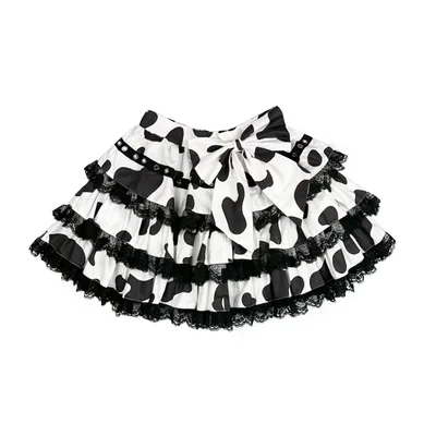 New Japanese Harajuku Preppy Style Cow Pattern Girls Bow Lace Cake Skirts High Waist Sweet Mini Kawaii Cool Girl Skirts
New Japanese Harajuku Preppy Style Cow Pattern Girls Bow Lace Cake Skirts High Waist Sweet Mini Kawaii Cool Girl Skirts