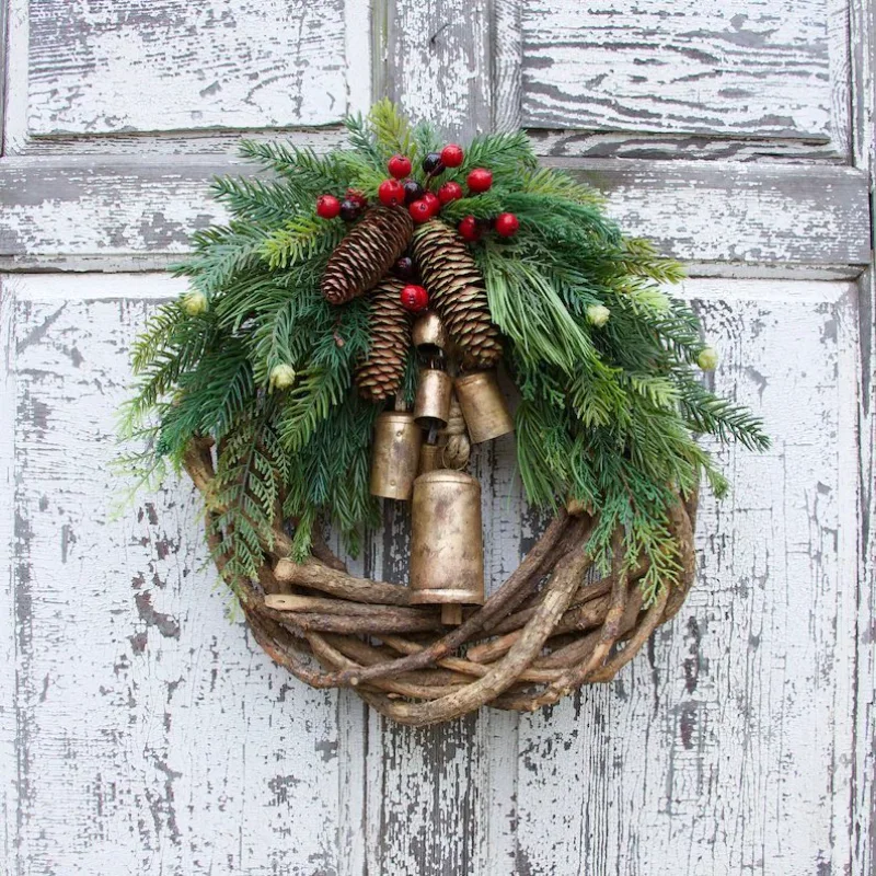 Christmas Wreath Artificial Vine Hanging Floral Foliage Garland Christmas Decorations for New Year Xmas Lanyard Vine Navidad
Christmas Wreath Artificial Vine Hanging Floral Foliage Garland Christmas Decorations for New Year Xmas Lanyard Vine Navidad