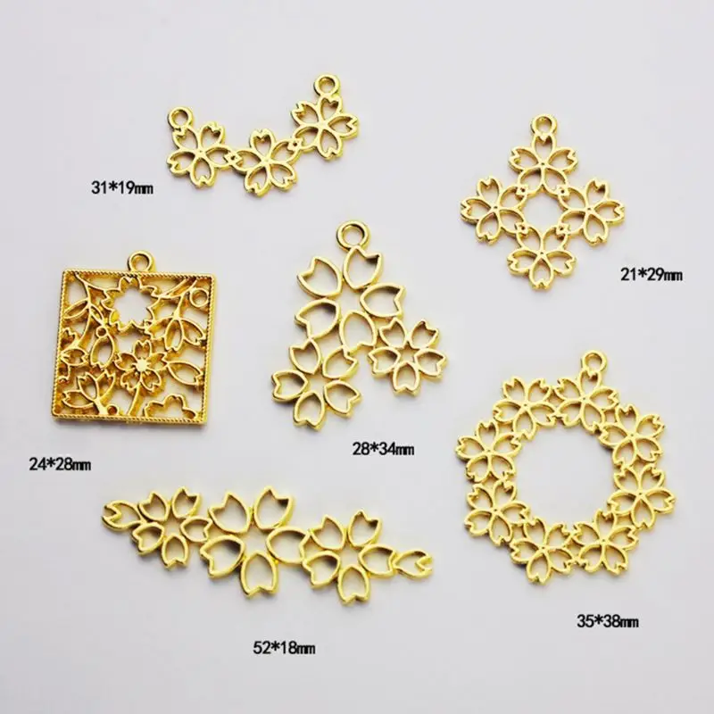 11Pcs Metal Frame Waterdrop Heart Flower Pendant Bezel Setting Cabochon UV Resin Charm Jewelry Making Casting Craft DIY
11Pcs Metal Frame Waterdrop Heart Flower Pendant Bezel Setting Cabochon UV Resin Charm Jewelry Making Casting Craft DIY