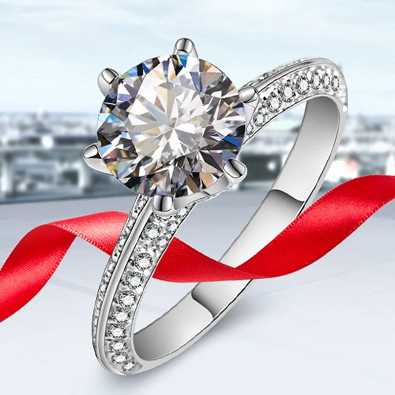 LMNZB High Quality Real 925 Solid Silver Wedding Ring Princess Round CZ Finger Rings for Women Silver Engagement Jewelry LAR279
LMNZB High Quality Real 925 Solid Silver Wedding Ring Princess Round CZ Finger Rings for Women Silver Engagement Jewelry LAR279
