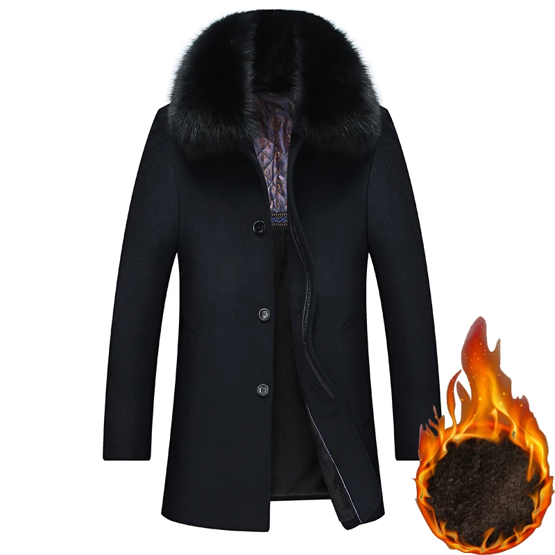 2021 Новинка зимы плотное теплое манто Laine Homme большой съемный меховой воротник Płaszcze Męskie зимове
2021 Новинка зимы плотное теплое манто Laine Homme большой съемный меховой воротник Płaszcze Męskie зимове