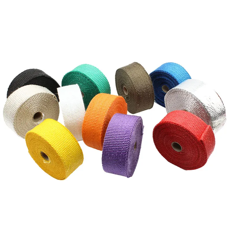 motorcycle universal thermal exhaust tape glass fiber manifold 2.5CM*15M Heat Wrap Manifold Insulation Roll Resistant Resistance
motorcycle universal thermal exhaust tape glass fiber manifold 2.5CM*15M Heat Wrap Manifold Insulation Roll Resistant Resistance