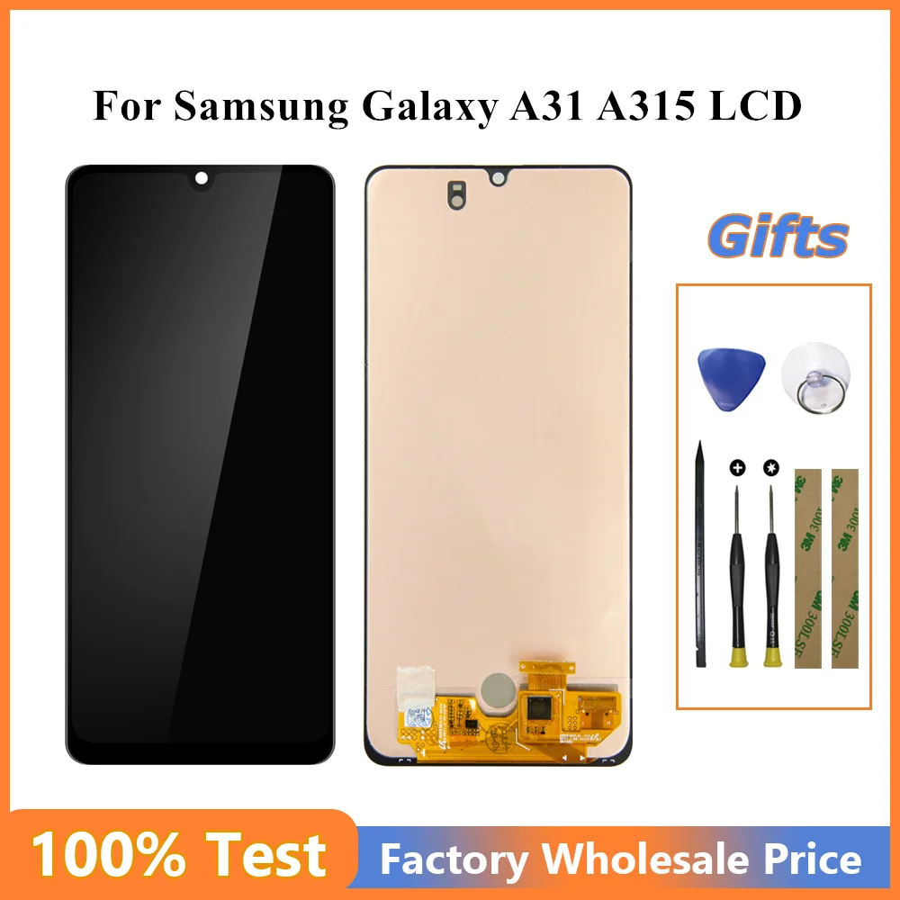 6.4" New For Samsung Galaxy A31 2020 LCD Display Touch Screen Digitizer Assembly Replacement A315 A315F Tools
6.4" New For Samsung Galaxy A31 2020 LCD Display Touch Screen Digitizer Assembly Replacement A315 A315F Tools