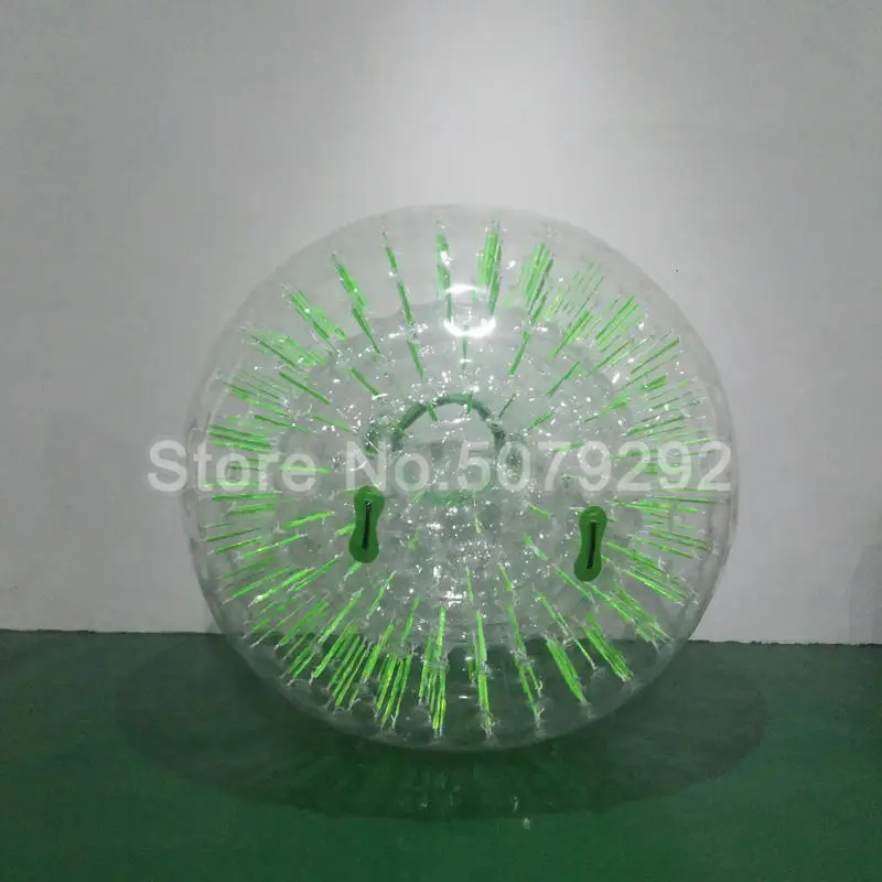 

Hot Sale Inflatable Lighting Zorbing Ball Price 3M Dia Inflatable Hamster Ball With Light PVC/TPU Top Quality Grass Ball Cheap