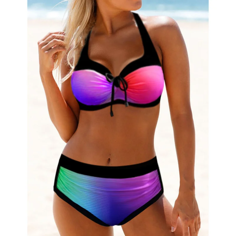 Summer New Large Swimsuits Female Plus Size Swimwear Sports Pool Beach Wear Two-Piece Bathing Suit Women Swimming Suits 2022
Summer New Large Swimsuits Female Plus Size Swimwear Sports Pool Beach Wear Two-Piece Bathing Suit Women Swimming Suits 2022