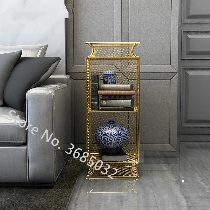 Waterproof Golden Bookshelf Floor Bedside Shelf Bedroom Living Room Not Fade Storage Rack Organizing Shelf for Dormitory Home
Waterproof Golden Bookshelf Floor Bedside Shelf Bedroom Living Room Not Fade Storage Rack Organizing Shelf for Dormitory Home