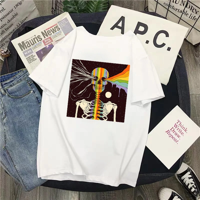 Vintage Art T Shirt Women Fashion Lovely Personality T-shirt Punk Harajuku Short Sleeve Tops Tee Plus Size woman tshirts Women
Vintage Art T Shirt Women Fashion Lovely Personality T-shirt Punk Harajuku Short Sleeve Tops Tee Plus Size woman tshirts Women