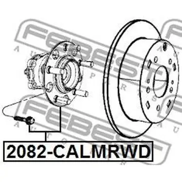Комплект подшипника ступицы задней \ Dodge Caliber 06 12 FEBEST|Клатчи и аксессуары| |