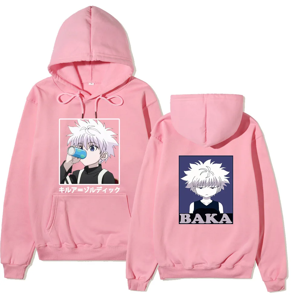 Kawaii Hunter X Hunter Аниме толстовки для мужчин и женщин с длинным рукавом Толстовка Японская уличная одежда толстовки Harajuku Bluzy верхняя одежда для д...
Kawaii Hunter X Hunter Аниме толстовки для мужчин и женщин с длинным рукавом Толстовка Японская уличная одежда толстовки Harajuku Bluzy верхняя одежда для д...
