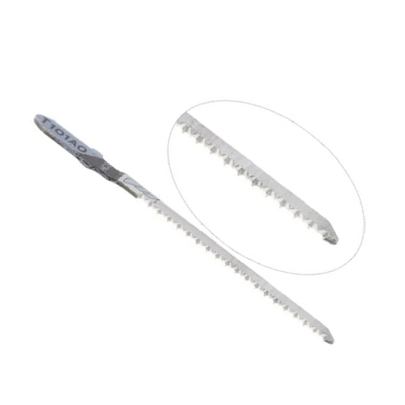 5pcs T101AO Jig Saw Blades 4Inch HCS T-Shank Jigsaw Blades For Wood Plastic Cutting For Bosch Dewalt Makita.
5pcs T101AO Jig Saw Blades 4Inch HCS T-Shank Jigsaw Blades For Wood Plastic Cutting For Bosch Dewalt Makita.