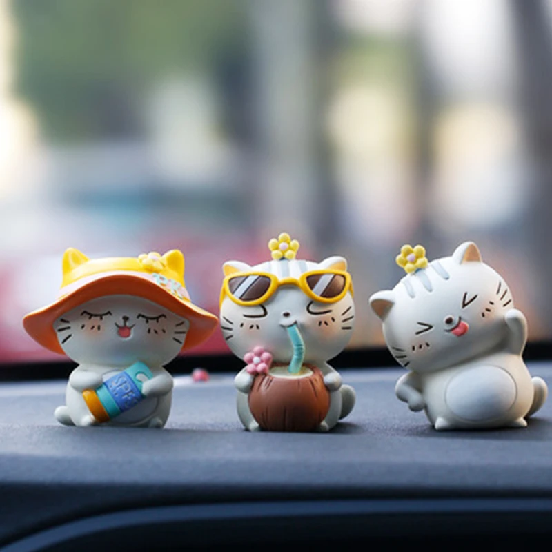 1Pcs Cute Swimming Cat Car Ornaments Environmentally Friendly Resin Material Fashion Kawaii Car Accessories for Girls Gift
1Pcs Cute Swimming Cat Car Ornaments Environmentally Friendly Resin Material Fashion Kawaii Car Accessories for Girls Gift