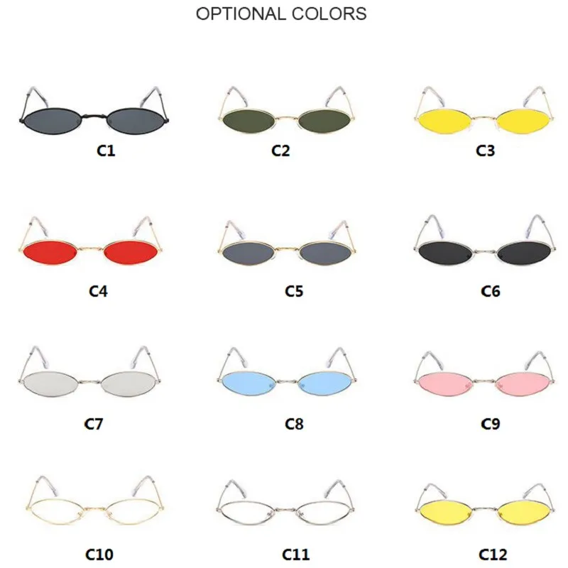 Candy Blue Red Small Oval Sunglasses Women Vintage 2020 Brand Shades Metal Sun Glasses For Female Fashion Party Streetwear
Candy Blue Red Small Oval Sunglasses Women Vintage 2020 Brand Shades Metal Sun Glasses For Female Fashion Party Streetwear