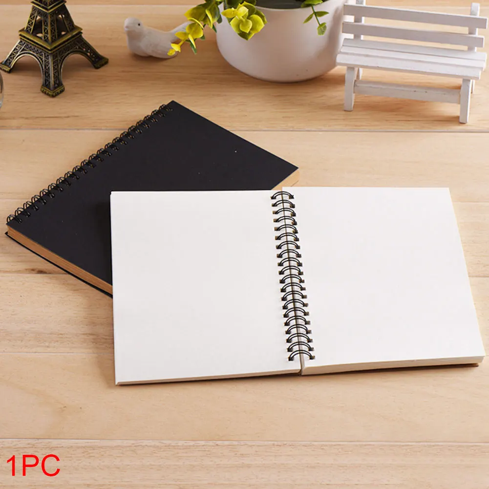 Eye Protect Notebook Stationery Blank Page Vintage Journal Diary DIY Graffiti Painting Smooth Writing Coil Binding School Office 
Eye Protect Notebook Stationery Blank Page Vintage Journal Diary DIY Graffiti Painting Smooth Writing Coil Binding School Office