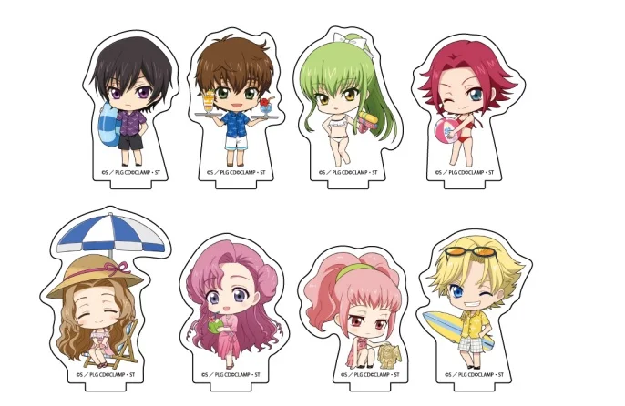 Anime CODE GEASS Lelouch of the Rebellion Lelouch Lamperouge Acrylic Stand Figure Display Model Plate Decor Summer Beach Series
Anime CODE GEASS Lelouch of the Rebellion Lelouch Lamperouge Acrylic Stand Figure Display Model Plate Decor Summer Beach Series