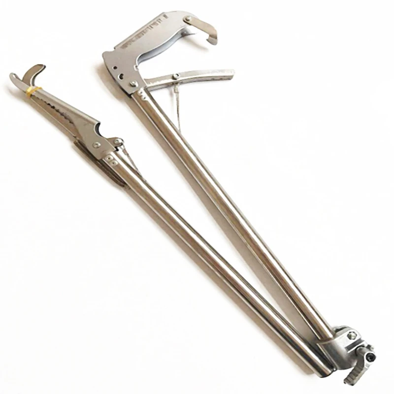 LBER Snake Clamp Catcher Reptile Grabber Pick Up Handling Tongs Stainless Steel Tool for Snake Feeding Hunting Catching Wide Jaw
LBER Snake Clamp Catcher Reptile Grabber Pick Up Handling Tongs Stainless Steel Tool for Snake Feeding Hunting Catching Wide Jaw