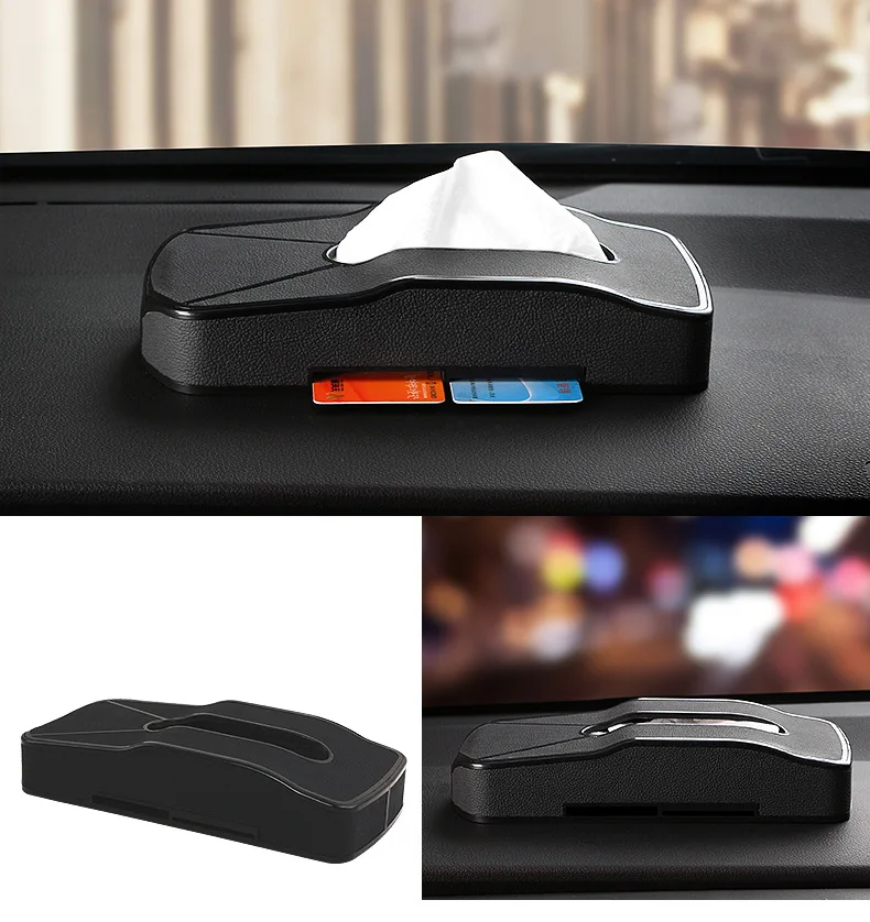 PU Leather Tissue Box Holder Napkin Paper Cover Rectangle Case Car Organizer Decor Storage Box Araba Aksesuar Autos Accesorios
PU Leather Tissue Box Holder Napkin Paper Cover Rectangle Case Car Organizer Decor Storage Box Araba Aksesuar Autos Accesorios