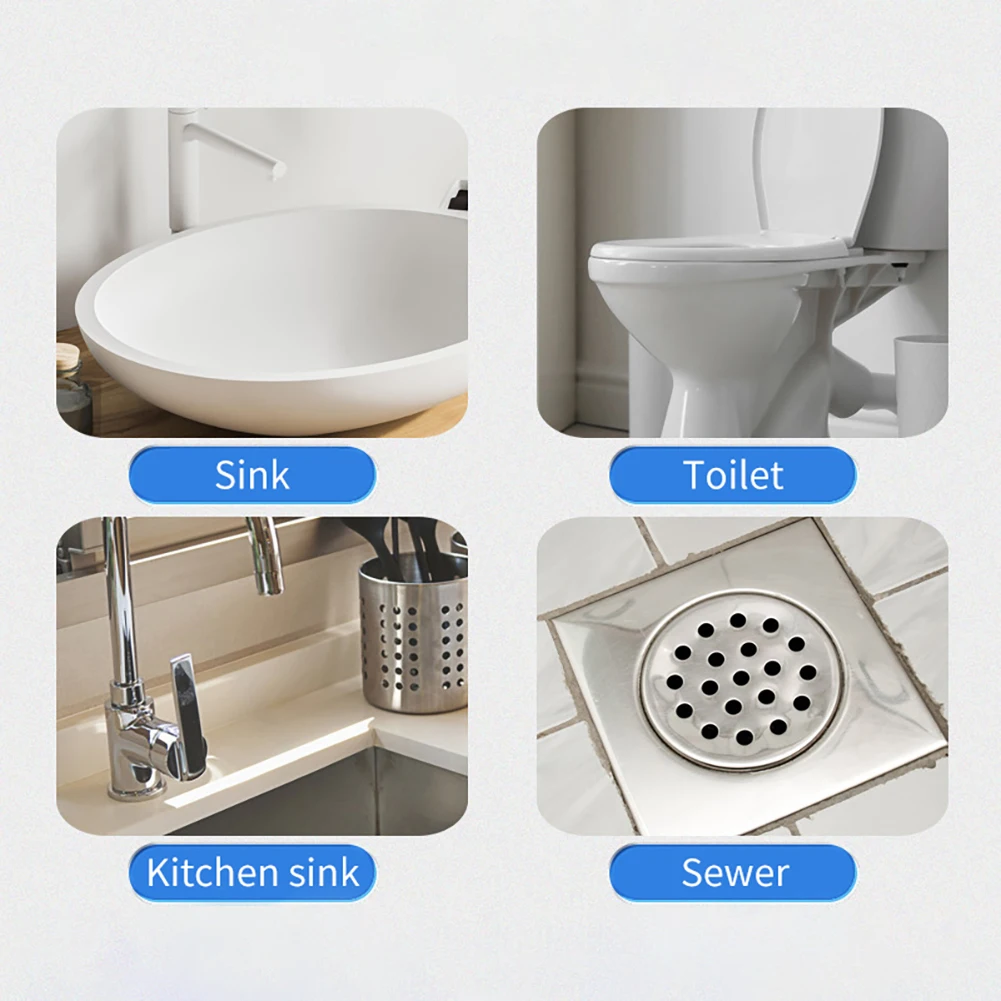 Pipe Dredge Deodorant Powerful Kitchen Pipe Dredging Agent Toilet Sink Drain Cleaner Sewer Fast Cleaning Tool Sink Drain Cleaner
Pipe Dredge Deodorant Powerful Kitchen Pipe Dredging Agent Toilet Sink Drain Cleaner Sewer Fast Cleaning Tool Sink Drain Cleaner