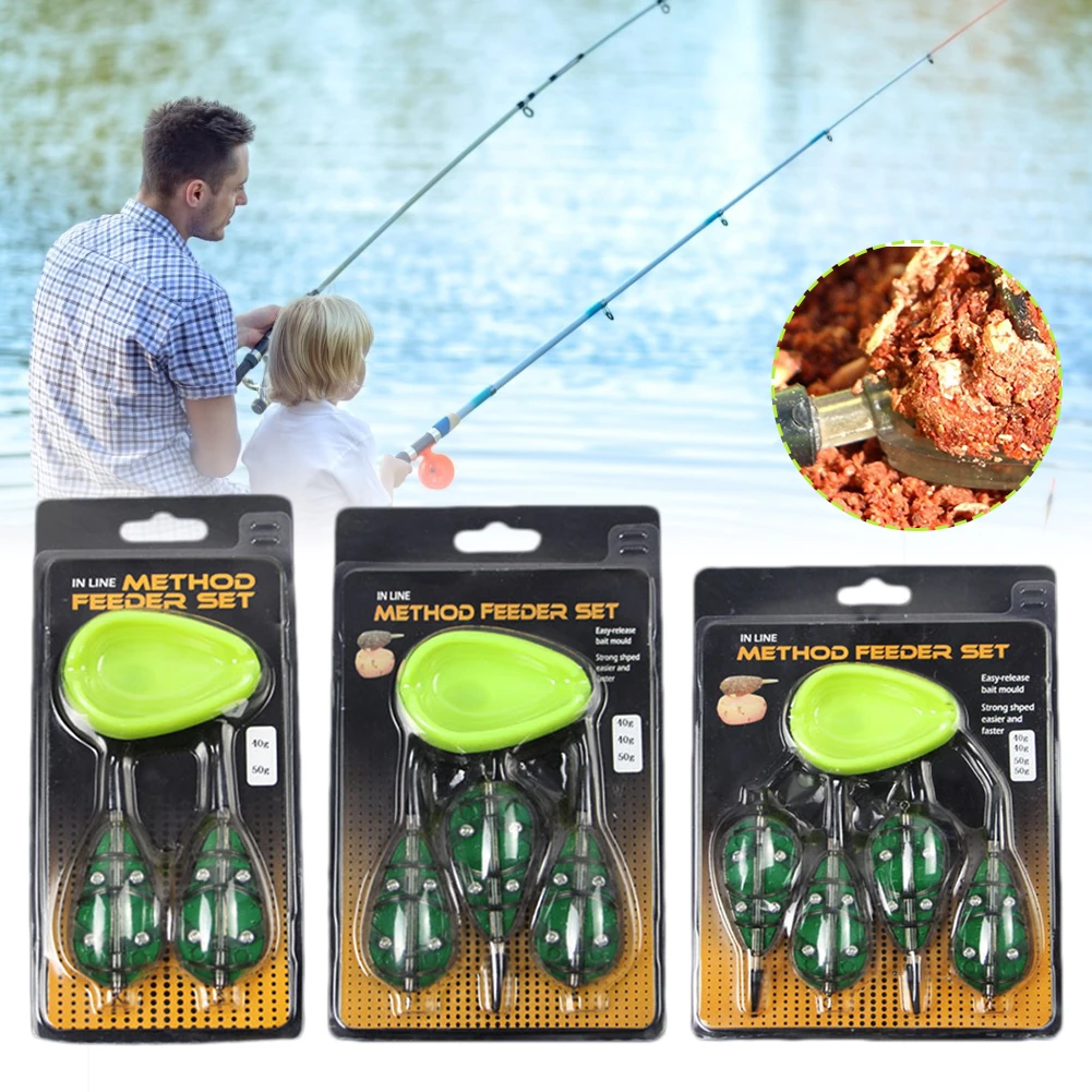 Feeders Bait Mould Cap Set Portable Lead Fishing Lure Cage For Carp Fishing Fish Tackle Fishing Lure Cage Outdoor Fishing Tools
Feeders Bait Mould Cap Set Portable Lead Fishing Lure Cage For Carp Fishing Fish Tackle Fishing Lure Cage Outdoor Fishing Tools
