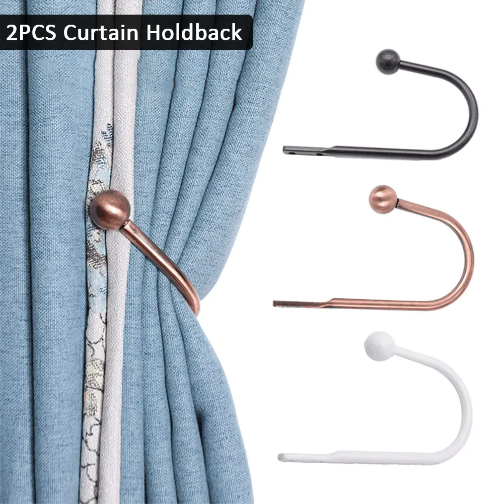 2pcs Wall Mounted U Shaped Hanger Home Decor Zinc Alloy Drapery Window Accessories Hotel Holder Bedroom Stylish Curtain Holdback
2pcs Wall Mounted U Shaped Hanger Home Decor Zinc Alloy Drapery Window Accessories Hotel Holder Bedroom Stylish Curtain Holdback