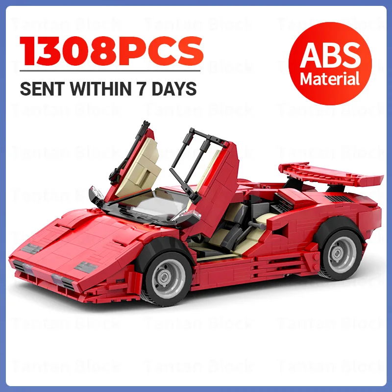Всемирно известный роскошный автомобиль MOC Lp5000 Qv, строительные блоки, высокотехнологичная суперспортивная Модель гоночного автомобиля, ко...
Всемирно известный роскошный автомобиль MOC Lp5000 Qv, строительные блоки, высокотехнологичная суперспортивная Модель гоночного автомобиля, ко...