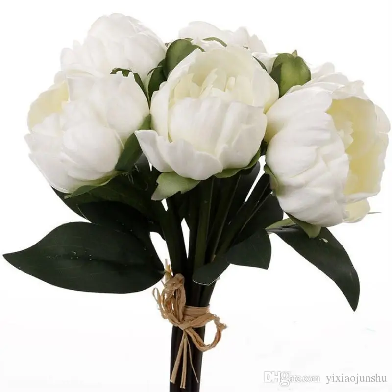 Real Touch 8 Flowers Heads PU Peony Buds bouquet wedding bride Holding flower bridal hand hold flowers home decorative
Real Touch 8 Flowers Heads PU Peony Buds bouquet wedding bride Holding flower bridal hand hold flowers home decorative