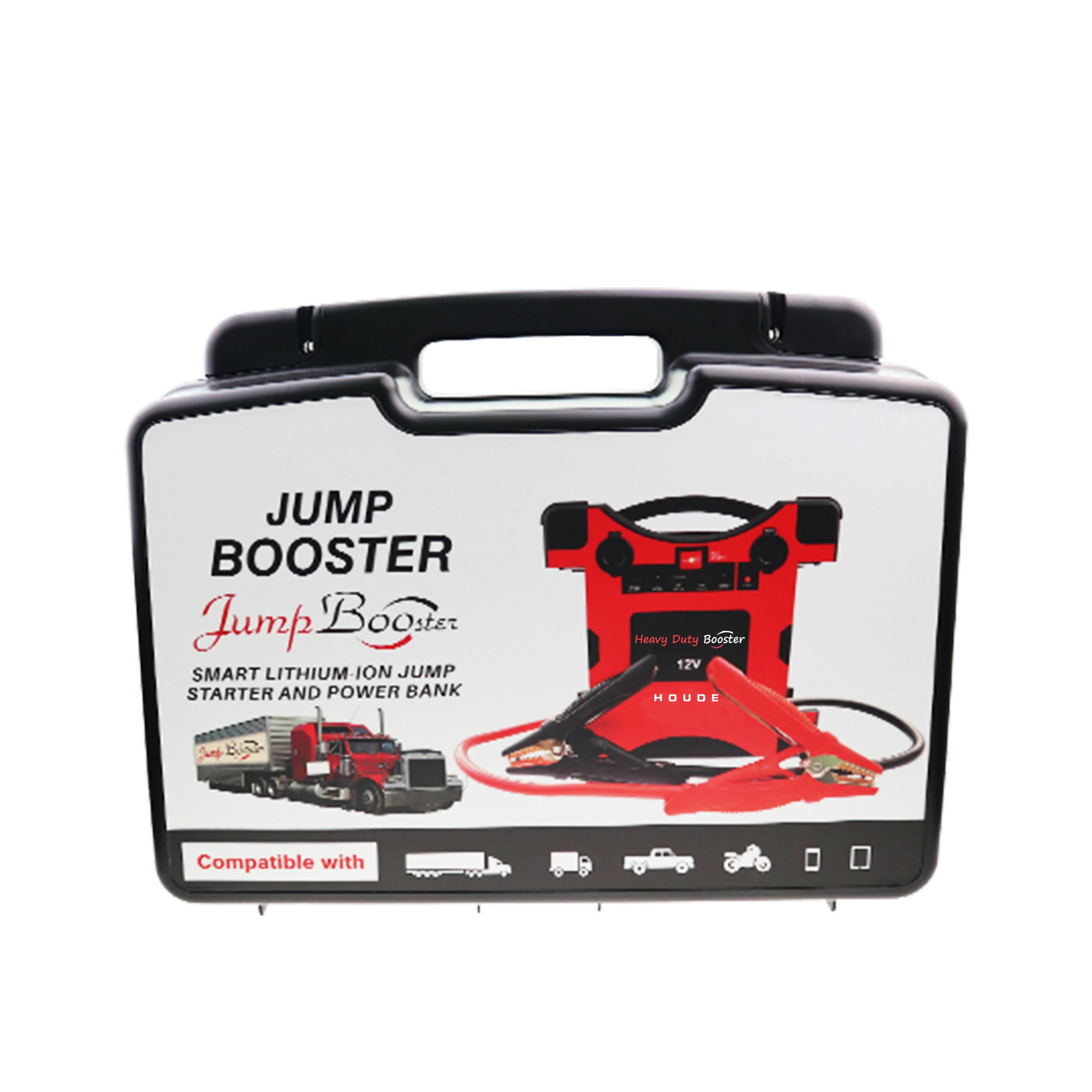 Super Safe12V Car Jump Starter heavy duty car truck battery charger 12V Auto Battery Booster Portable Charger Power Pack
Super Safe12V Car Jump Starter heavy duty car truck battery charger 12V Auto Battery Booster Portable Charger Power Pack
