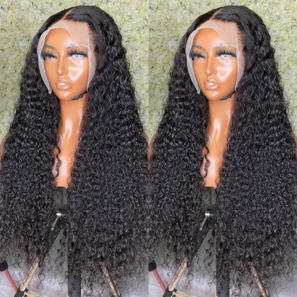 180 Density Deep Wave Lace Front Wig Transparent Wet And Wavy Lace Front Human Hair Wigs T Part Brazilian Curly Human Hair Wig
180 Density Deep Wave Lace Front Wig Transparent Wet And Wavy Lace Front Human Hair Wigs T Part Brazilian Curly Human Hair Wig