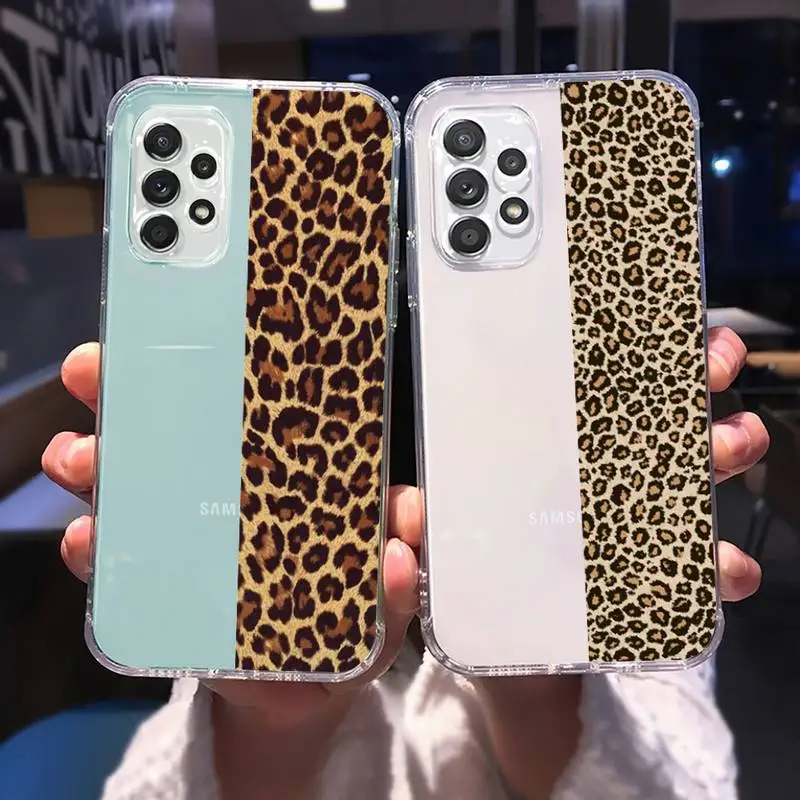 Fashion beautiful Leopard Print Phone Case For Samsung A 51 50 52 12 21s 31 40 70 71 note S 20 10 21 ultra plus fe clear shell
Fashion beautiful Leopard Print Phone Case For Samsung A 51 50 52 12 21s 31 40 70 71 note S 20 10 21 ultra plus fe clear shell