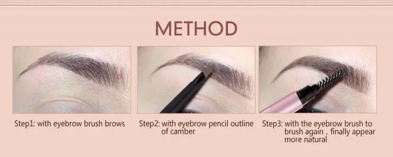 Double-head Eyebrow Pencil Natural Long-lasting Waterproof And Sweat-proof Eyebrow Pencil 4 Colors Eyebrow Beauty Tools
Double-head Eyebrow Pencil Natural Long-lasting Waterproof And Sweat-proof Eyebrow Pencil 4 Colors Eyebrow Beauty Tools