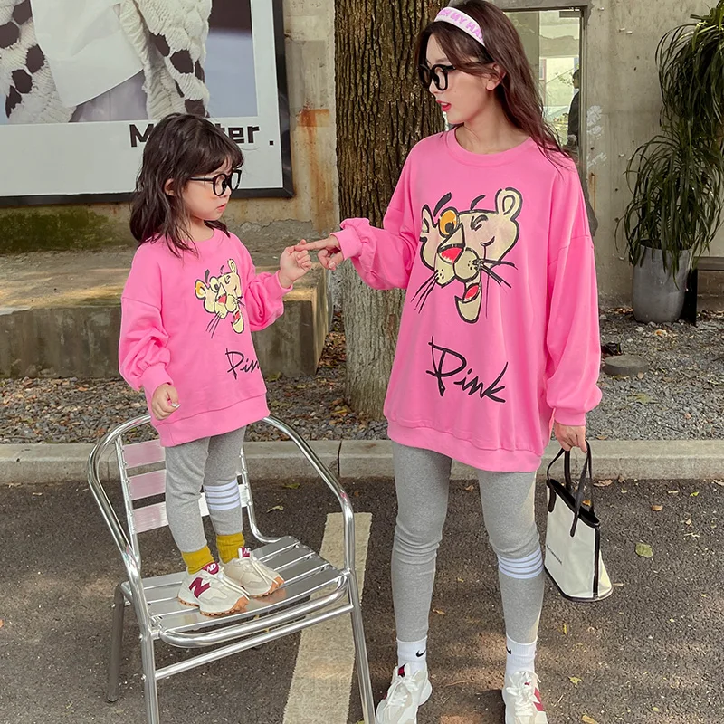 2021 Family Matching Clothes Cartoon Sweater and Leggings Sets Mommy and Me Outfits Matching Family Outfits Parent-child Outfit
2021 Family Matching Clothes Cartoon Sweater and Leggings Sets Mommy and Me Outfits Matching Family Outfits Parent-child Outfit