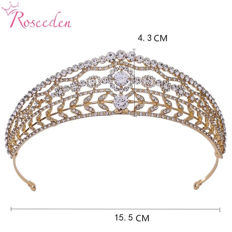 Baroque Rhinestone Heart Bridal Tiaras Crown Luxury Crystal CZ Diadem Wedding Hair Accessories RE4229
Baroque Rhinestone Heart Bridal Tiaras Crown Luxury Crystal CZ Diadem Wedding Hair Accessories RE4229