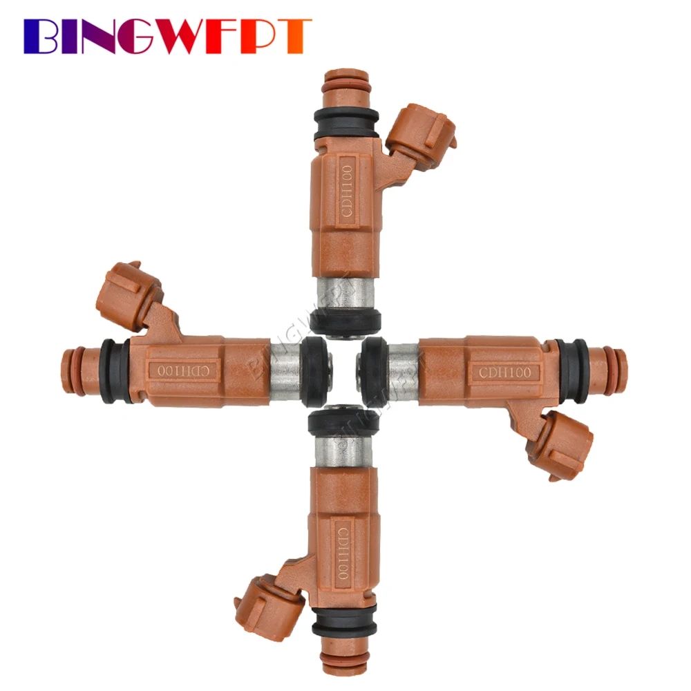 4PCS/SET 100% Working FOR Suzuki Fourstroke Outboard FUEL INJECTORS DF90/100/115/140 CDH100 15710-65D00 DF115 DF90 DF140 DF100
4PCS/SET 100% Working FOR Suzuki Fourstroke Outboard FUEL INJECTORS DF90/100/115/140 CDH100 15710-65D00 DF115 DF90 DF140 DF100
