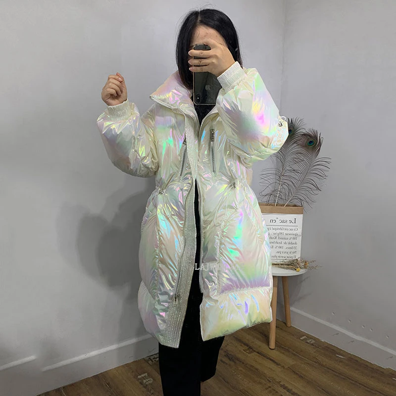Large wool Fur 2021 New Women Winter Jacket glossy Warm Female White Duck Down Jacket Medium Long Parkas Loose Women Coat
Large wool Fur 2021 New Women Winter Jacket glossy Warm Female White Duck Down Jacket Medium Long Parkas Loose Women Coat