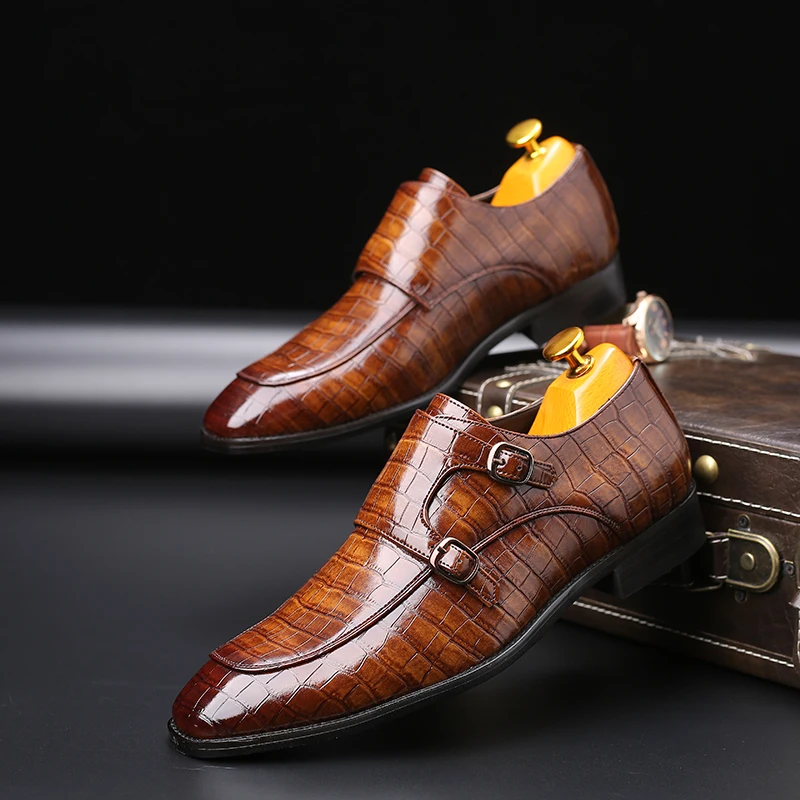 2021 Oxford Shoes Fashion Men Leather Formal Dress Shoes Man Comfortable Office Party Footwear
2021 Oxford Shoes Fashion Men Leather Formal Dress Shoes Man Comfortable Office Party Footwear