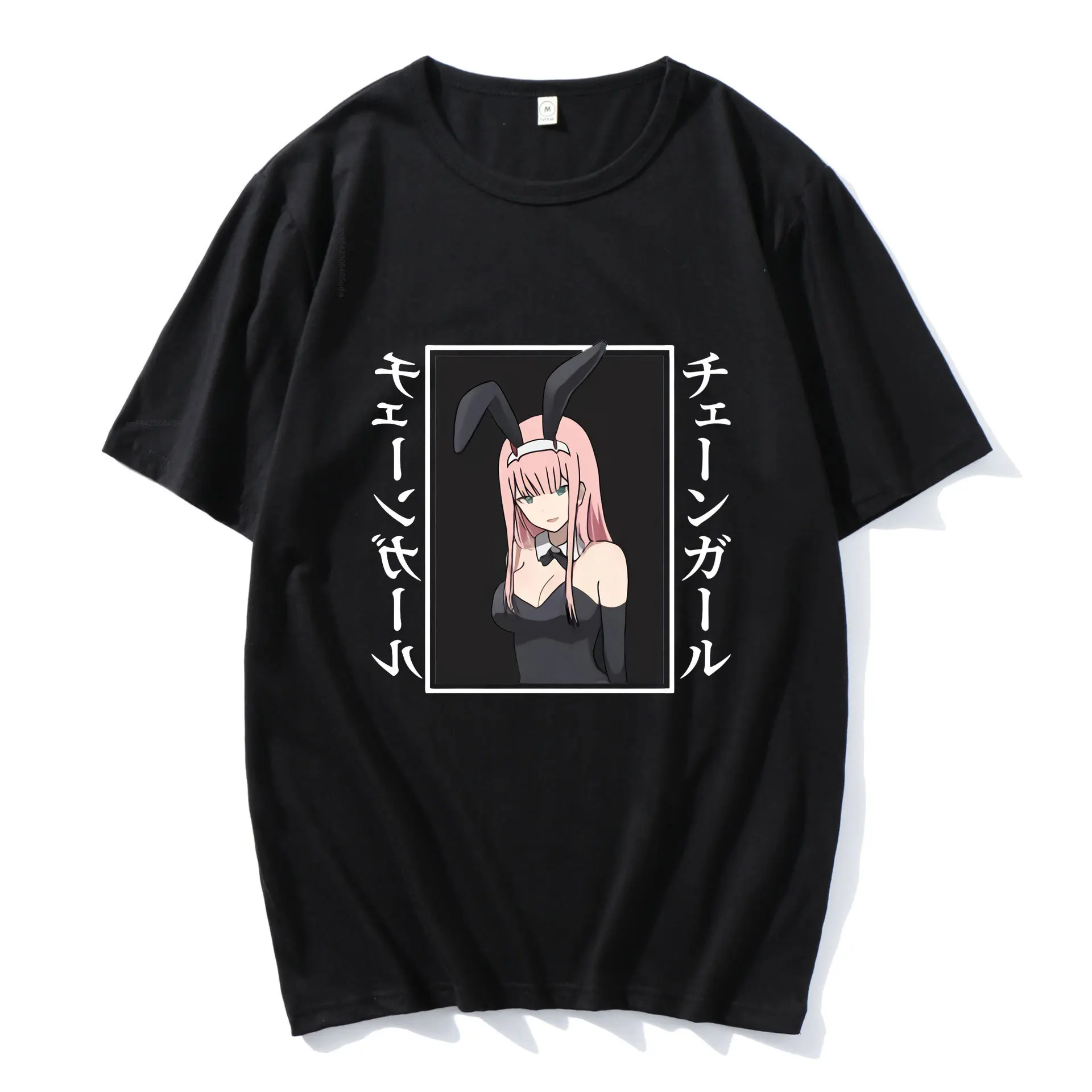Funny Anime Darling Franxx Short Sleeve Zero Two Print T-Shirt Spring Summer Men Women Hipster Tshirt Male Pure Cotton T Shirt
Funny Anime Darling Franxx Short Sleeve Zero Two Print T-Shirt Spring Summer Men Women Hipster Tshirt Male Pure Cotton T Shirt