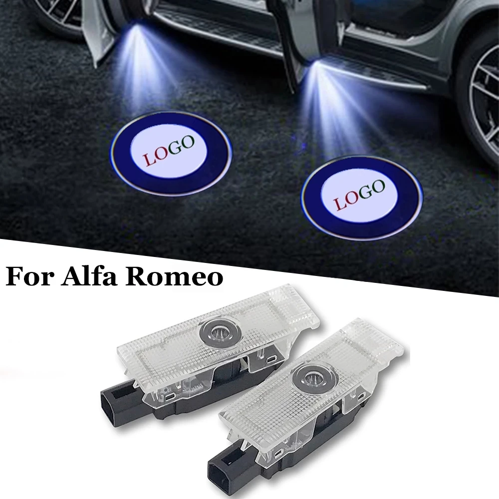 For Alfa Romeo 159 Giulietta Giulia Mito Stelvio Brera Spider LED Car Door Welcome Light Logo Laser Projector Ghost shadow Lamp
For Alfa Romeo 159 Giulietta Giulia Mito Stelvio Brera Spider LED Car Door Welcome Light Logo Laser Projector Ghost shadow Lamp