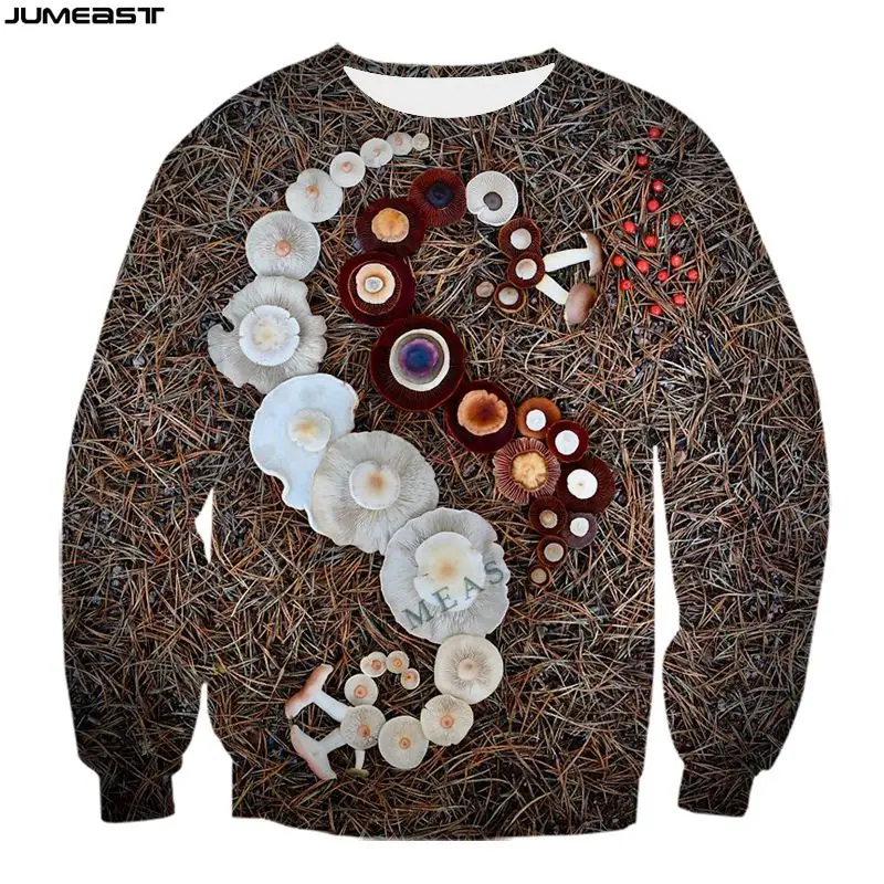 Jumeast Y2k Men Women 3D Printed Sweatshirt Wild Mushroom Camouflage Long Sleeve Fashion HipT Shirt Sport Pullover Tops Tees
Jumeast Y2k Men Women 3D Printed Sweatshirt Wild Mushroom Camouflage Long Sleeve Fashion HipT Shirt Sport Pullover Tops Tees