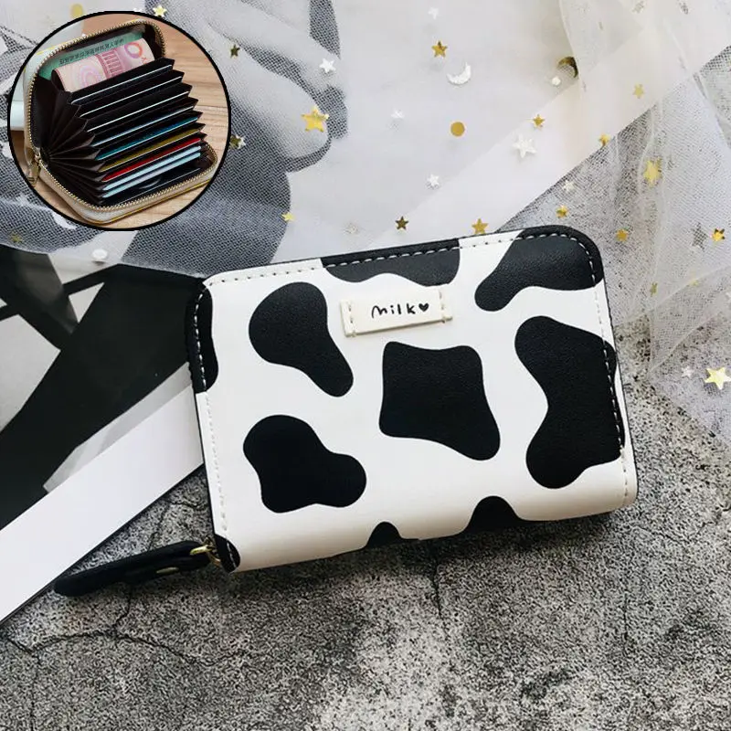 Korean Style Cute Girl Small Cow Wallet Card Holder ID Bag Small Fresh 9 Card Women Position Zipper Bag Fashion Cheap 2021 New
Korean Style Cute Girl Small Cow Wallet Card Holder ID Bag Small Fresh 9 Card Women Position Zipper Bag Fashion Cheap 2021 New