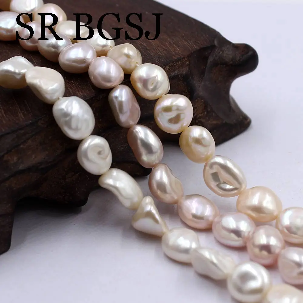 Free Shipping 8x10mm White Pink Purple Freeform Reborn Keshi Natural Freshwater Pearl Diy Beads Strand 15"
Free Shipping 8x10mm White Pink Purple Freeform Reborn Keshi Natural Freshwater Pearl Diy Beads Strand 15"