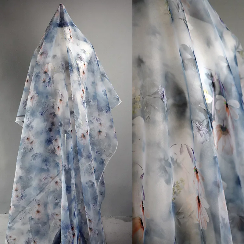Digital Printing Flower Organza Fabric For Women's Dress Decoration Semi-permeable Tulle Screen
Digital Printing Flower Organza Fabric For Women's Dress Decoration Semi-permeable Tulle Screen