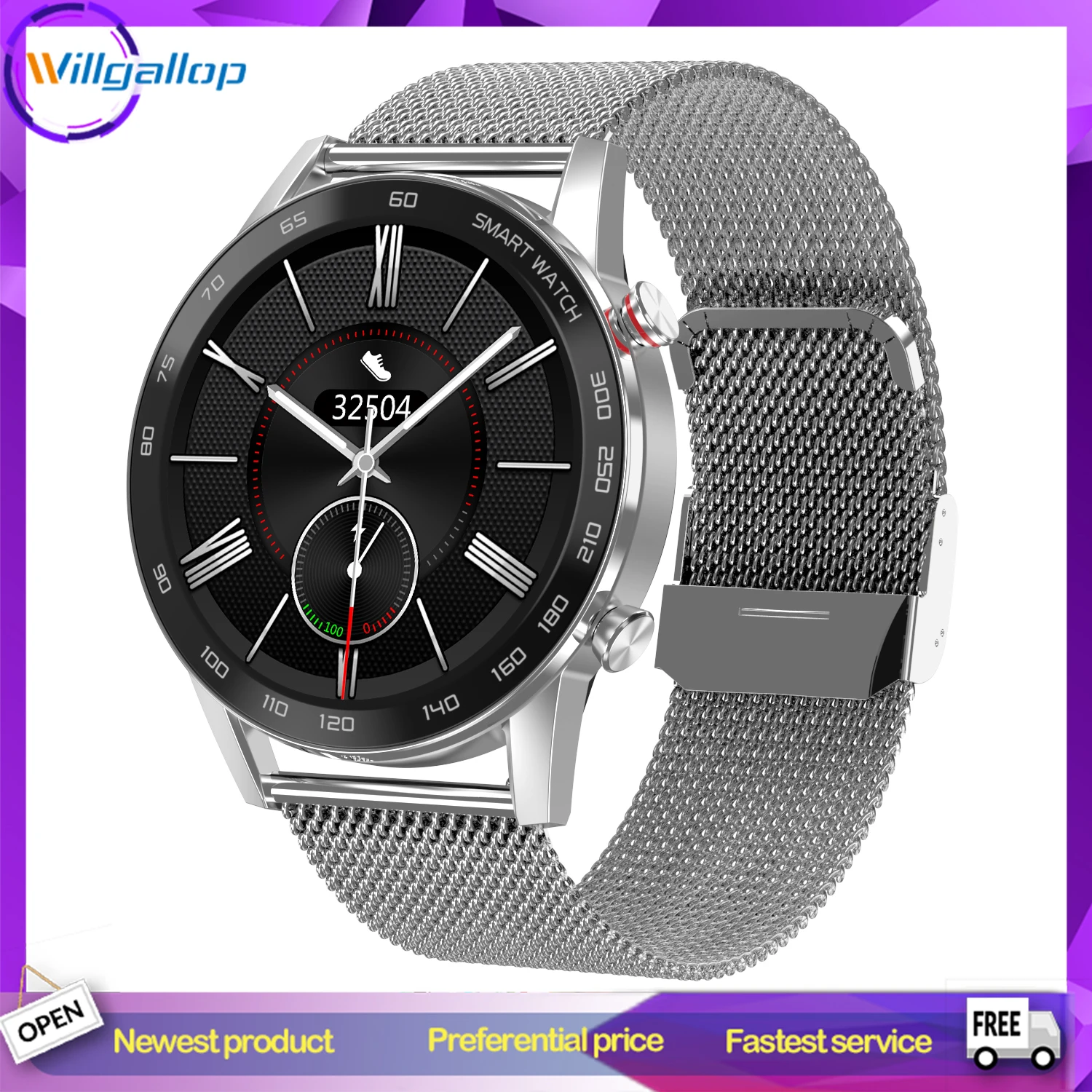 Смарт-часы Willgallop DT95 с Bluetooth, водостойкие, IP68, ЭКГ, пульсометр, 360*360
Смарт-часы Willgallop DT95 с Bluetooth, водостойкие, IP68, ЭКГ, пульсометр, 360*360